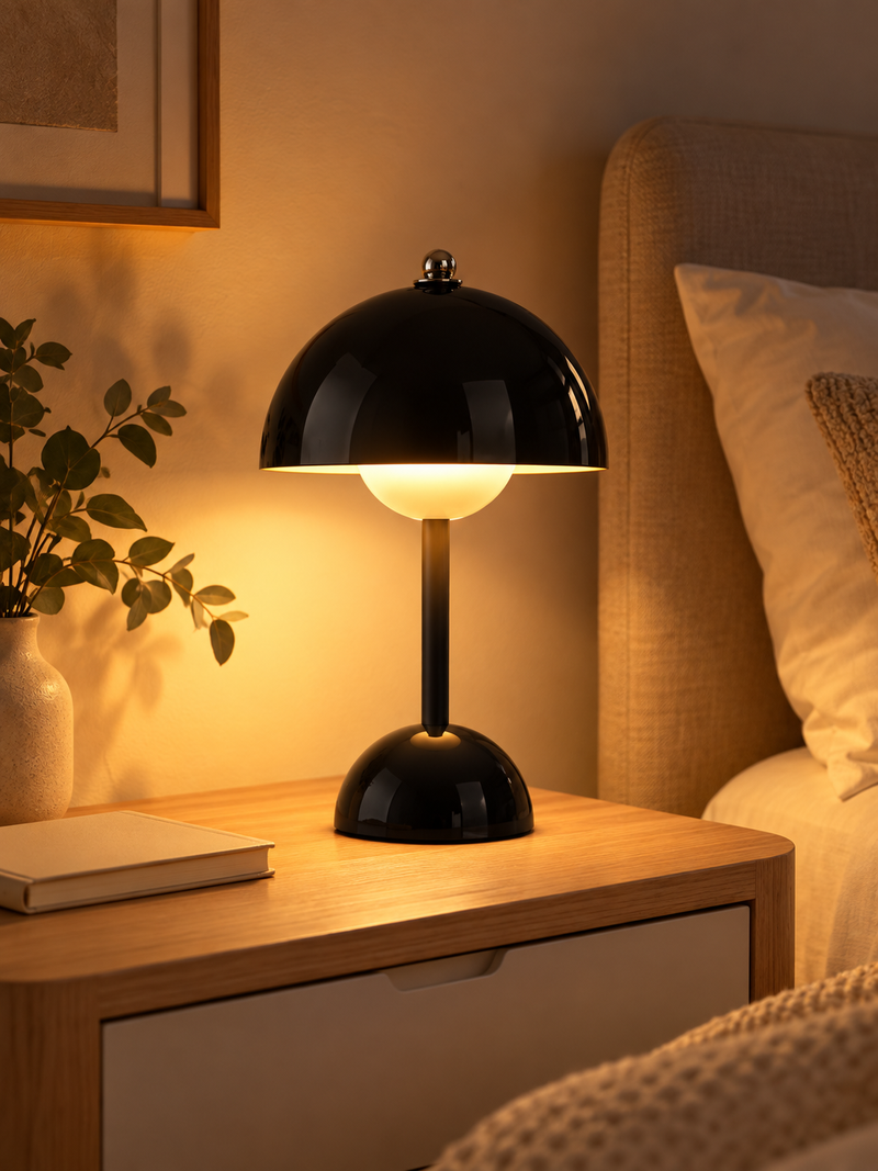 Lampe de Chevet Champignon Sans Fil | OSKAR
