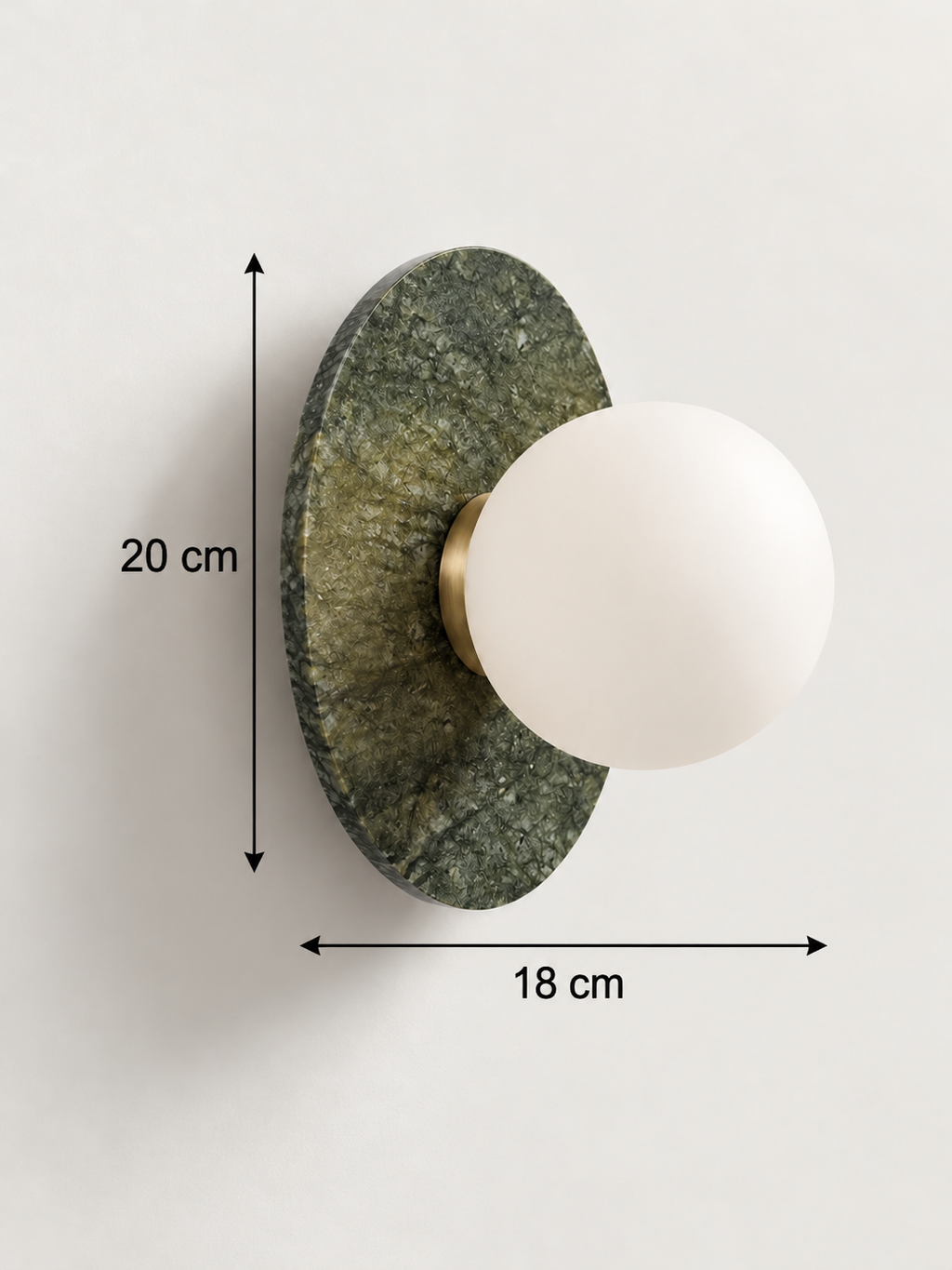 Applique Murale Marbre Vert | JADE