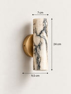 Applique Murale Cylindre en Marbre | ANNA