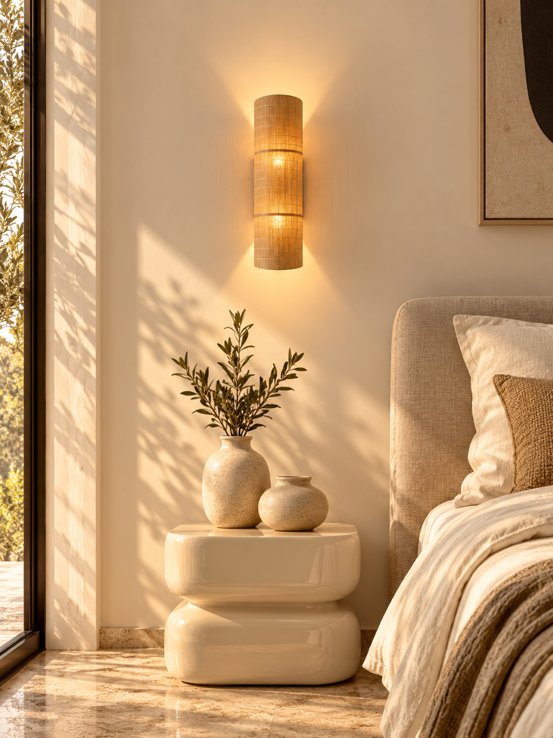 Applique Murale Bambou Tressé | NAÏA