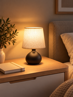 Lampe de Chevet Abat-jour Tissu | LILA