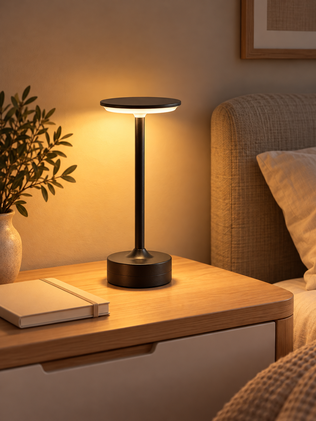 Lampe de Chevet Effet Cristal | IRIS