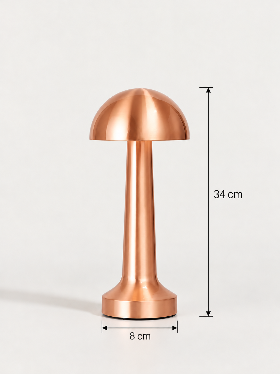 Lampe de Chevet Sans Fil Métal | NINO