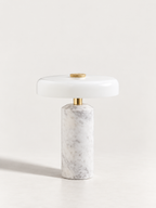 Lampe de Chevet Marbre et Verre | ELSA