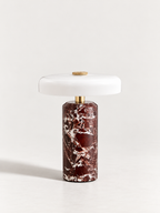 Lampe de Chevet Marbre et Verre | ELSA