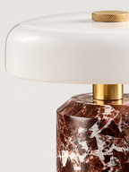 Lampe de Chevet Marbre et Verre | ELSA