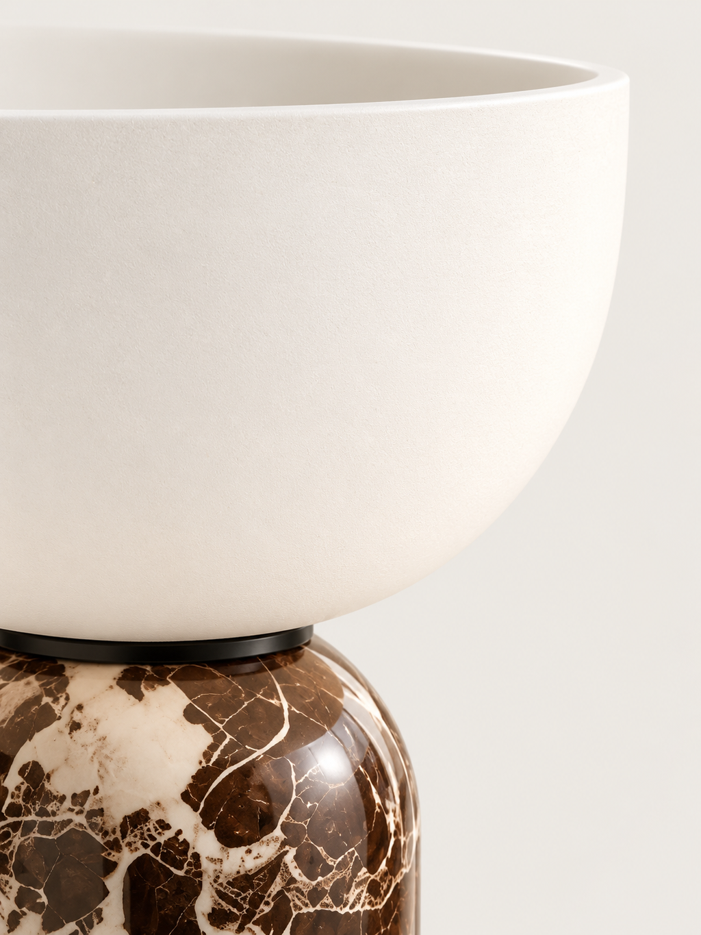 Lampe de Chevet Marbre Rechargeable | ROMANE