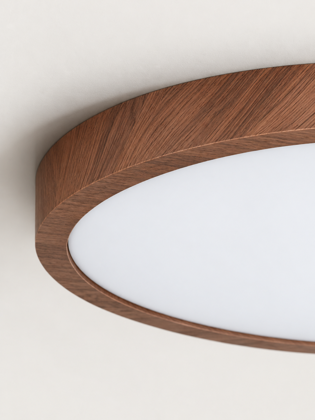 Plafonnier Extra-plat Effet Bois | AXEL