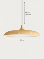 Suspension Métal Effet Bois | PAUL