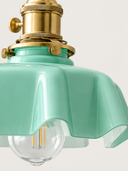 Suspension Verre Fleur avec Interrupteur | FLORE