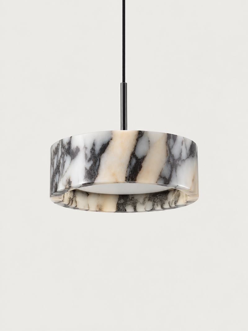 Suspension Pierre Noire Naturelle | NOA
