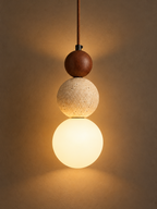 Suspension Pierre et Bois Wabi-Sabi | LISE