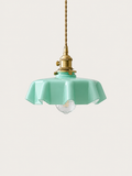Suspension Verre Fleur avec Interrupteur | FLORE