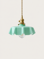 Suspension Verre Fleur avec Interrupteur | FLORE