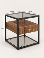 Table de Chevet Ambre